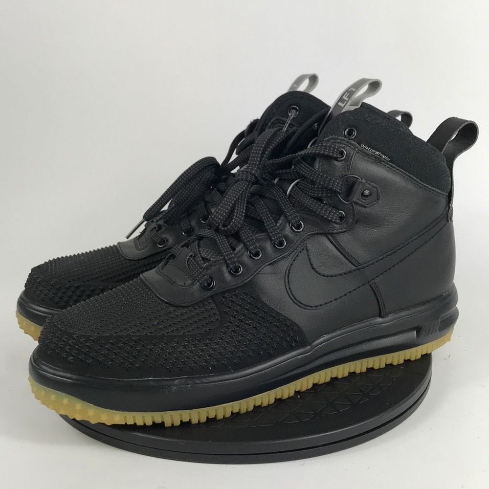 COPY - Nike Lunar Force 1 Duckboot Black/Gum 805899-003 Men’s Size 14
